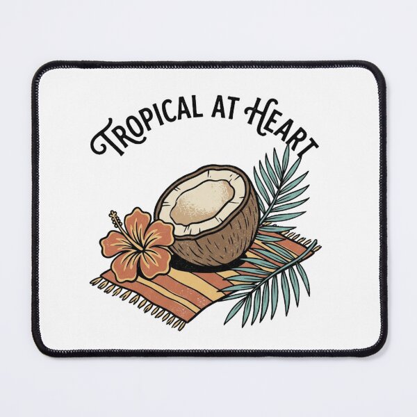 Item preview, Tropical at Heart – Minimalist Coconut Illustration designed and sold by @SHINTOSARTSTORE.