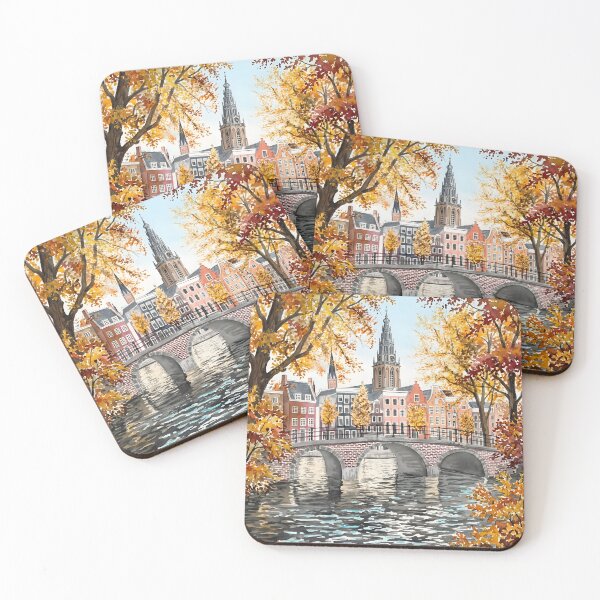 Item preview, Amsterdam Acrylic Travel Print, Netherlands designed and sold by POSTERIOCREW.
