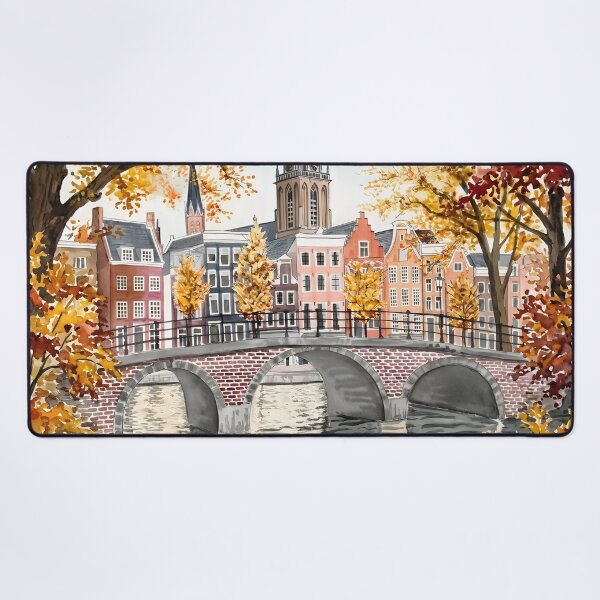 Item preview, Amsterdam Acrylic Travel Print, Netherlands designed and sold by POSTERIOCREW.