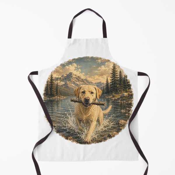 Item preview, Vintage Labrador Lake Retriever Adventure designed and sold by ARDELVEX STUDIO.