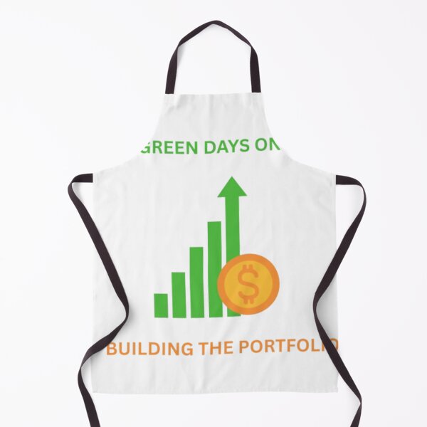 Item preview, Green Days Only Building The Portfolio - Day Trader Stock Market Quote designed and sold by Ganesh0312.