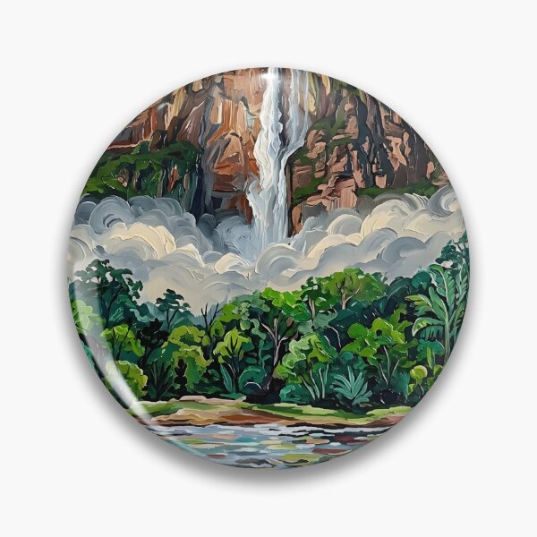 Item preview, Angel Falls Acrylic Travel Print Venezuela designed and sold by POSTERIOCREW.