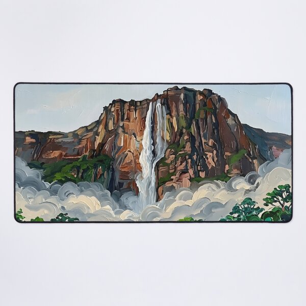 Item preview, Angel Falls Acrylic Travel Print Venezuela designed and sold by POSTERIOCREW.