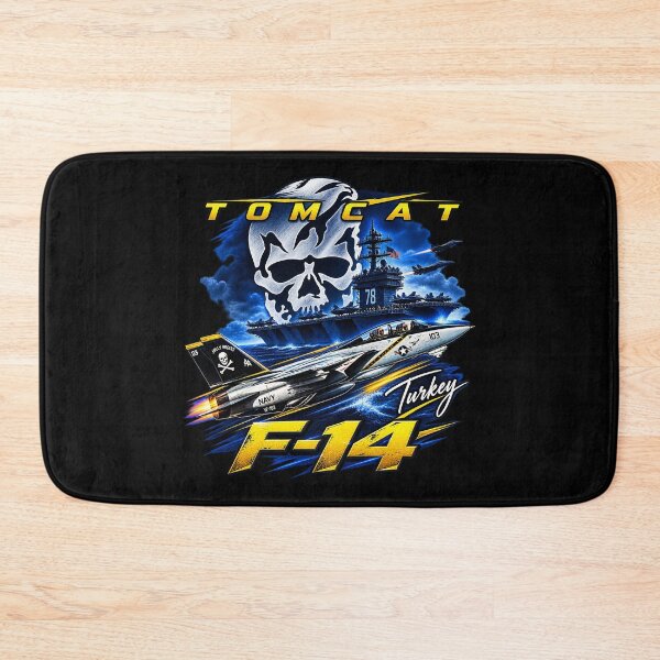 Item preview, F-14 Tomcat Fighter Jet – Jolly Rogers Skull & Aircraft Carrier designed and sold by Aerolovers.