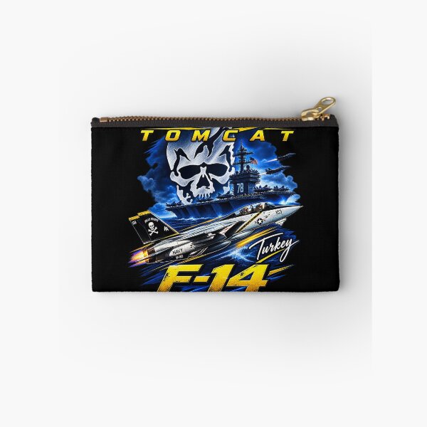 Item preview, F-14 Tomcat Fighter Jet – Jolly Rogers Skull & Aircraft Carrier designed and sold by Aerolovers.