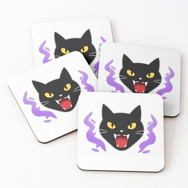 Item preview, Gremlin Cat Emblem – キヨナミのグレムリン猫 designed and sold by MashiroPaw// Waaa… pastel chaos incoming.