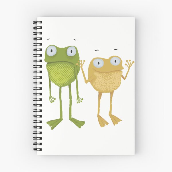 Item preview, Frog and Toad designed and sold by Kimberley Cummings Illustration.
