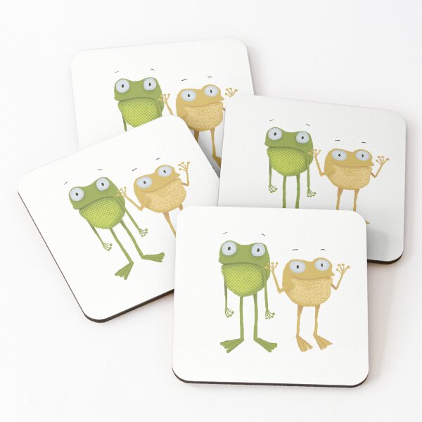 Item preview, Frog and Toad designed and sold by Kimberley Cummings Illustration.
