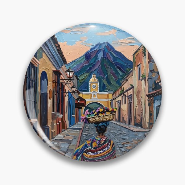 Item preview, Antigua Acrylic Travel Print, Guatemala designed and sold by POSTERIOCREW.