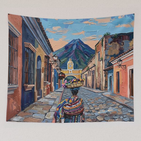 Item preview, Antigua Acrylic Travel Print, Guatemala designed and sold by POSTERIOCREW.