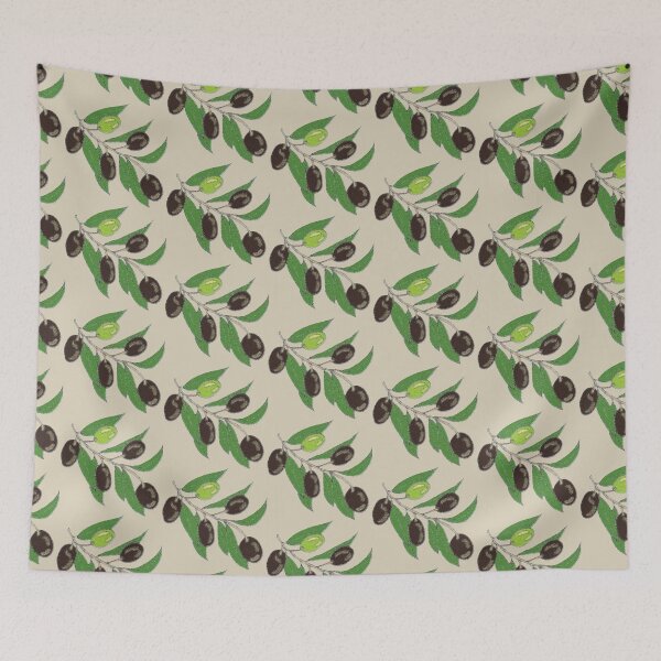 Item preview, olive branch impressionism designed and sold by Veki5.