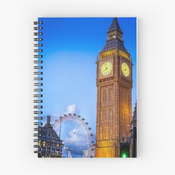 Item preview, Big Ben and London Eye Twilight View designed and sold by Craig Bernstein.