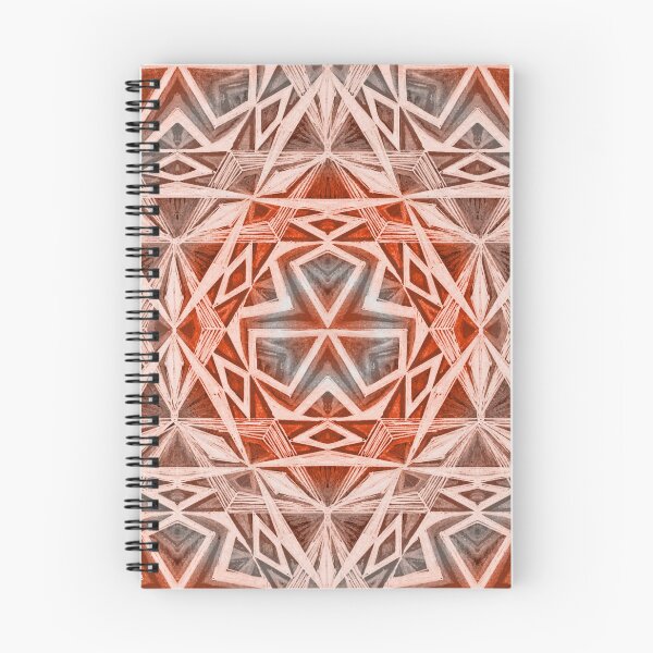 Item preview, Terracotta Rainbow Triad in Hexagon designed and sold by Cveti Dinkova.