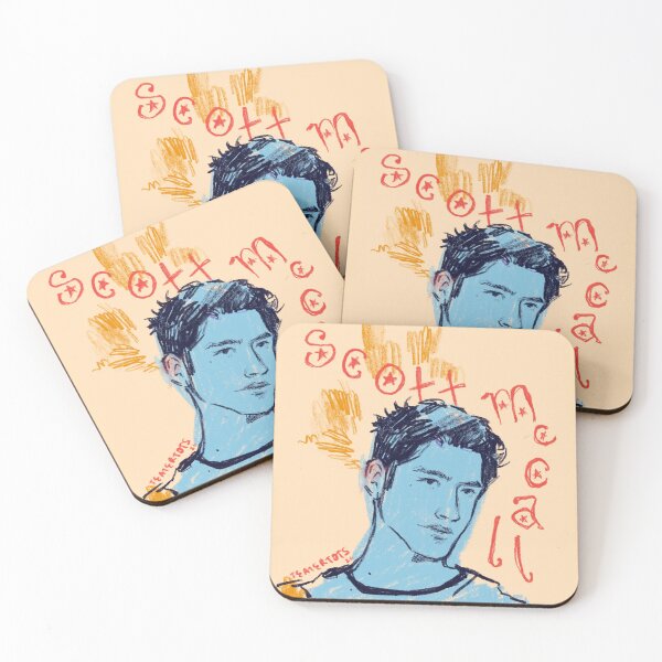Item preview, Scott Mccall Teen Wolf Character Portrait designed and sold by Teatertots.
