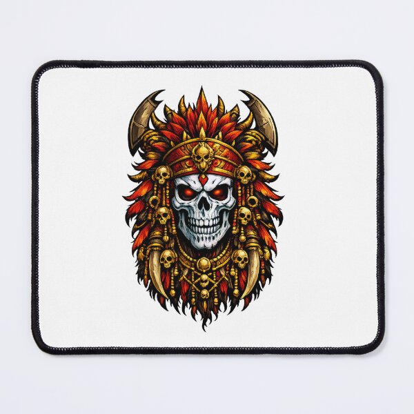 Item preview, Featherd Skull designed and sold by Digital-Art-Works-UK.