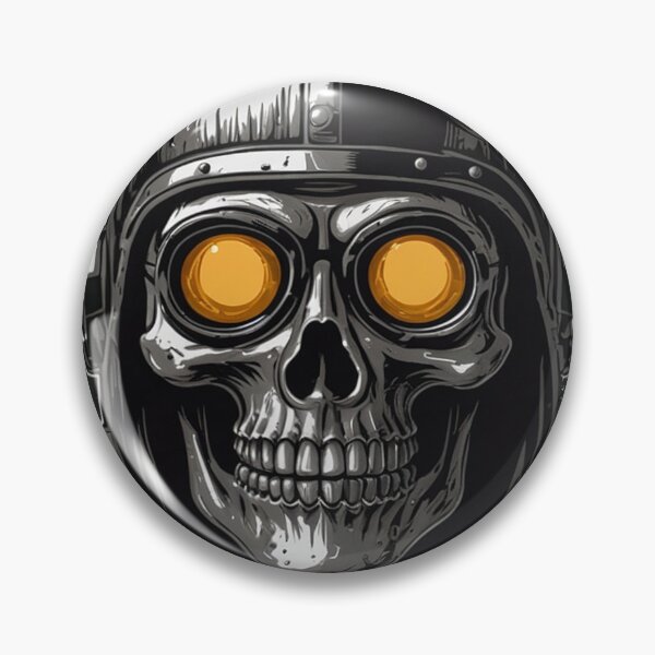 Item preview, Cyberpunk Tactical Skull Mask Illustration designed and sold by NovaPrintLab92.