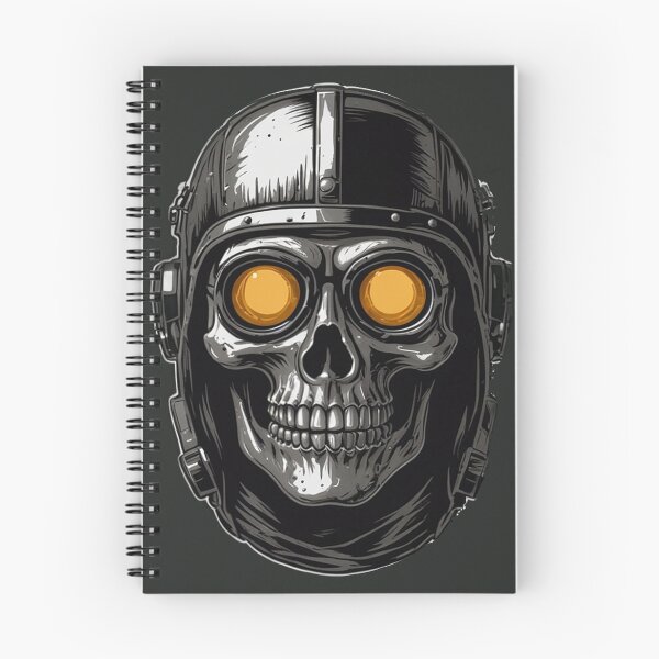 Item preview, Cyberpunk Tactical Skull Mask Illustration designed and sold by NovaPrintLab92.