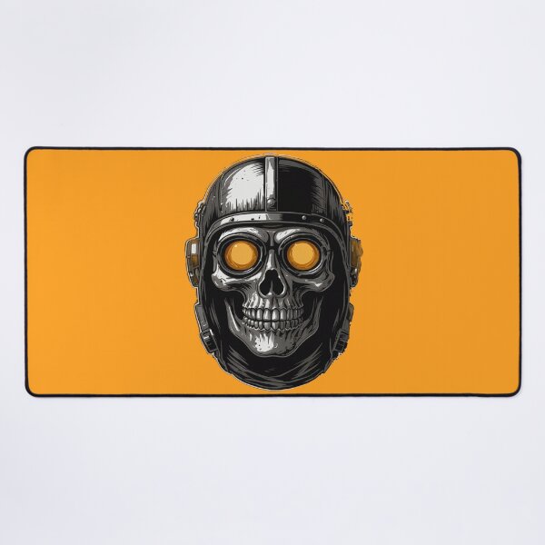 Item preview, Cyberpunk Tactical Skull Mask Illustration designed and sold by NovaPrintLab92.