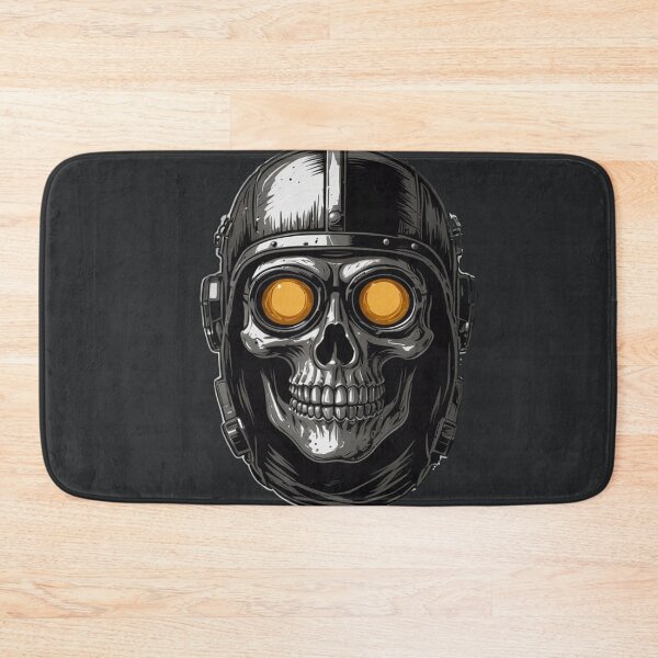 Item preview, Cyberpunk Tactical Skull Mask Illustration designed and sold by NovaPrintLab92.