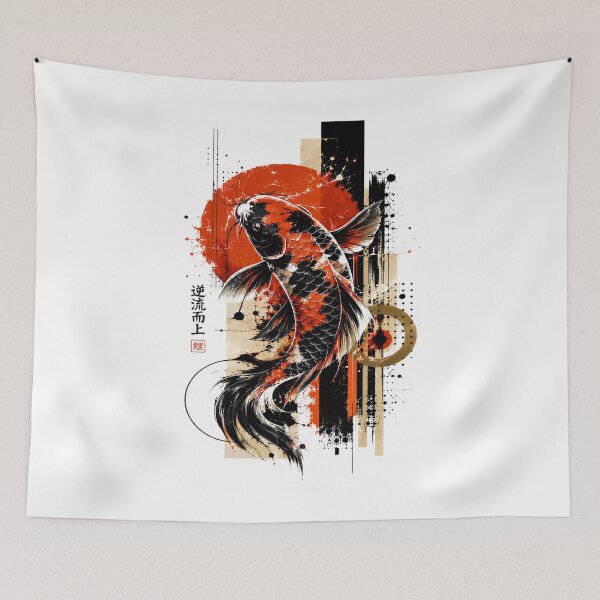 Item preview, Where art meets the spirit of the Koi designed and sold by KLERIKSTORE.