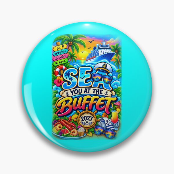 Item preview, TRAVEL COLLECTION - FAMILY CRUISE - TRAVEL COLLECTION - SEA YOU AT THE BUFFET • 2027 designed and sold by WheelieGdArt.
