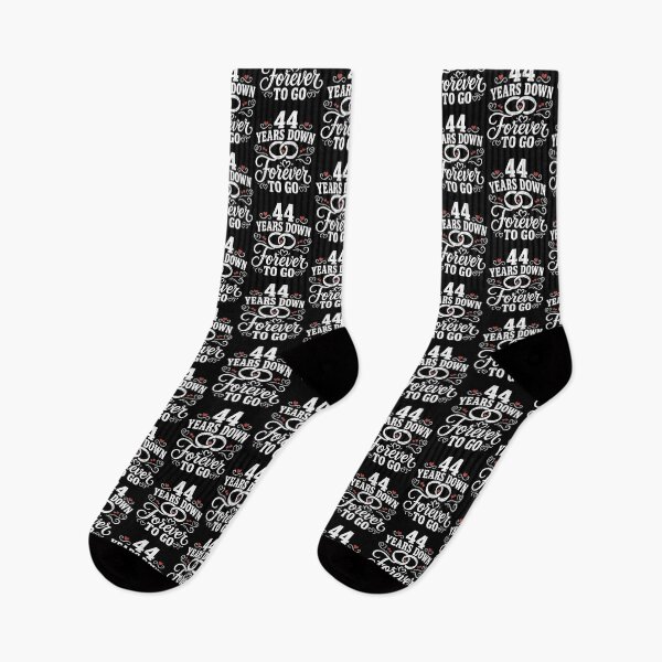 Item preview, 44 Years Down Forever To Go 44th Wedding Anniversary Gift for Couples Men Women designed and sold by Mozaic Clothes.