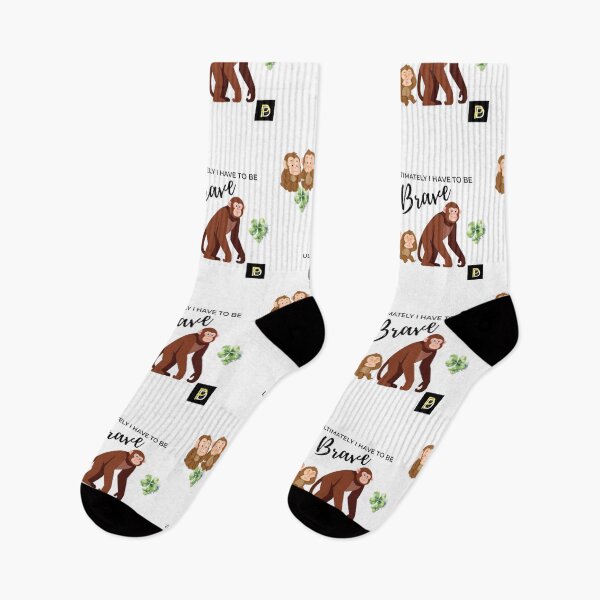 Item preview, Ultimately I Have To Be Brave Cute Monkey Family designed and sold by SMinimalist613.