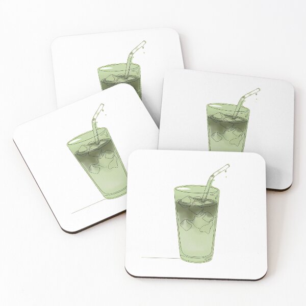 Item preview, Iced Matcha Latte Line Art Matcha Lover Gift Idea designed and sold by GTFullShop.