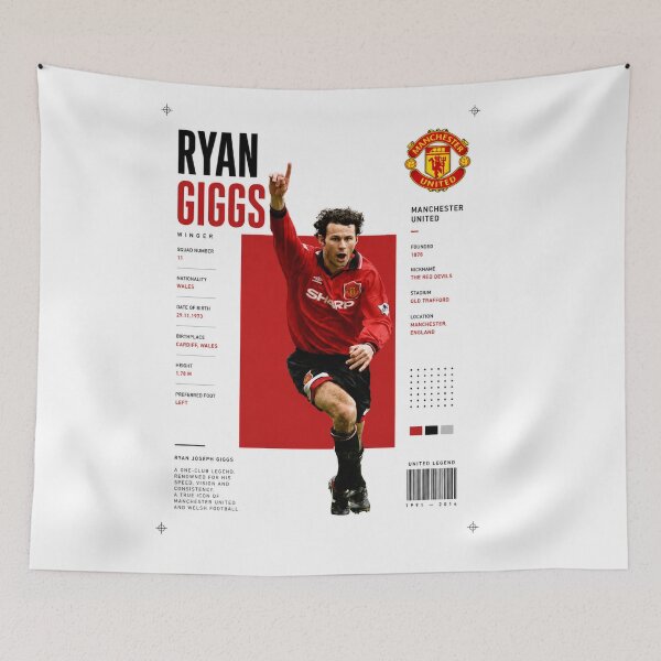 Item preview, Ryan Giggs | Manchester United designed and sold by Sector 99.