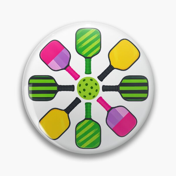 Item preview, Abstract Pickleball Splash – Color Burst designed and sold by EvieWoj.