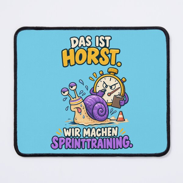 Item preview, Sprint Training Snail - Funny Running Coach & Sweating Snail Workout designed and sold by SVox.
