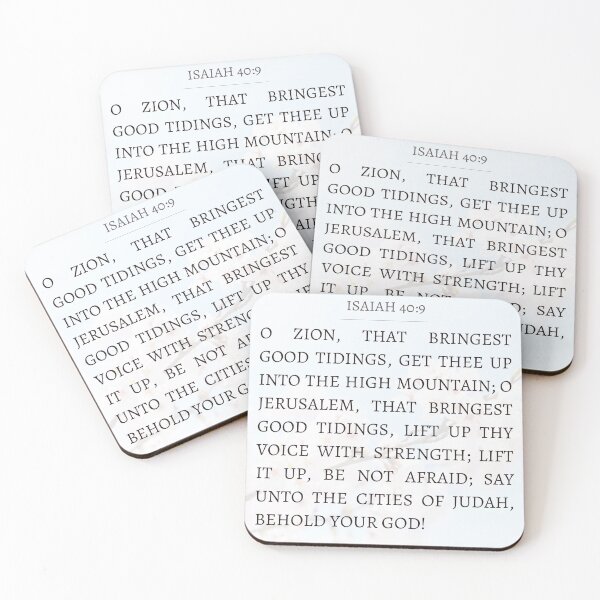 Item preview, Isaiah 40:9 designed and sold by Undonemadenew.
