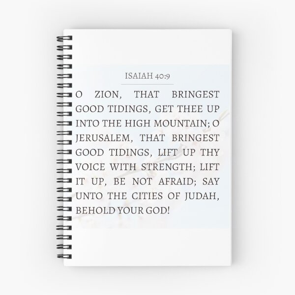 Item preview, Isaiah 40:9 designed and sold by Undonemadenew.