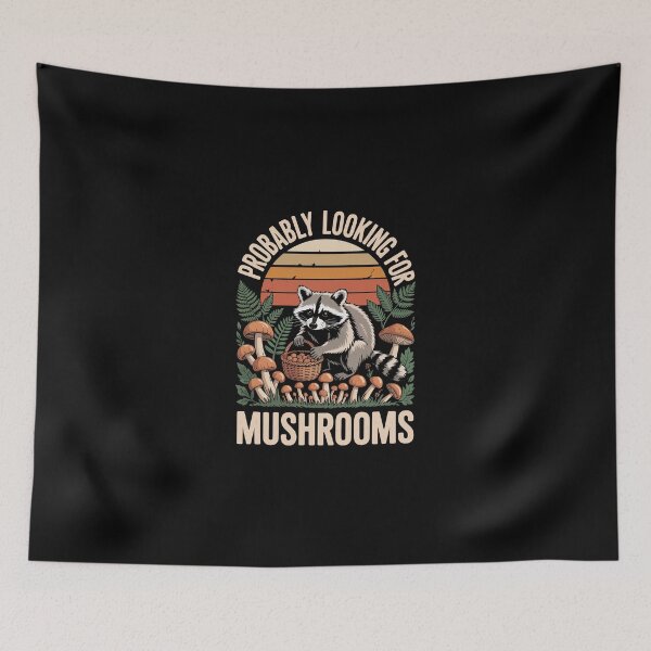 Item preview, PROBABLY LOOKING FOR MUSHROOMS. designed and sold by jkrphoto.