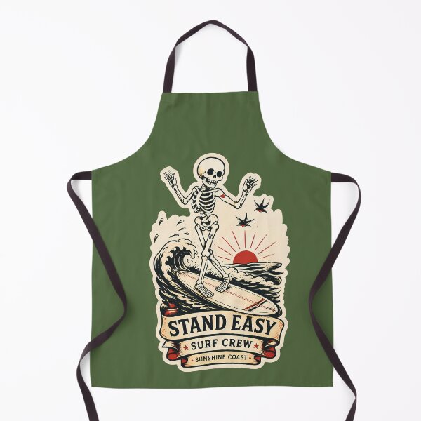 Item preview, Stand Easy Surf Crew - Sailor Jerry Style Vintage Cross Step designed and sold by Bombergirls.