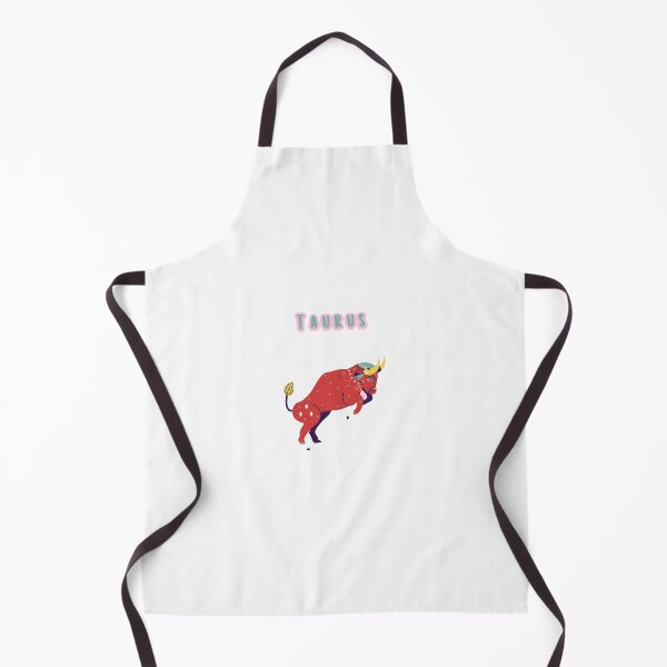 Item preview, Cute Taurus Star Sign Red Bull Aesthetic Zodiac Illustration designed and sold by By The Moon.