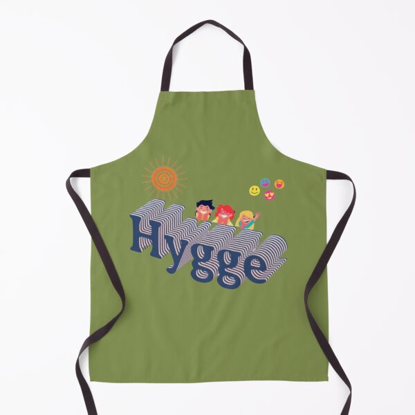Item preview, Hygge Danish Word For Cozy Happiness Striped 3D Typography Art designed and sold by Miheerala.