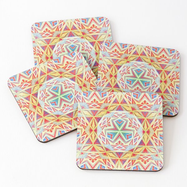 Item preview, Rainbow Triad in Hexagon designed and sold by Cveti Dinkova.