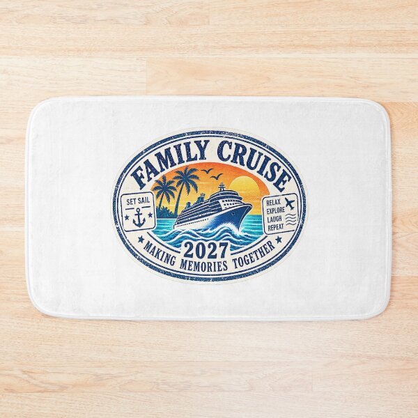 Item preview, TRAVEL COLLECTION - FAMILY CRUISE - PASSPORT - IMMIGRATION STAMP - HOTEL STICKER TAG • 2027 - MAKING MEMORIES TOGETHER designed and sold by WheelieGdArt.