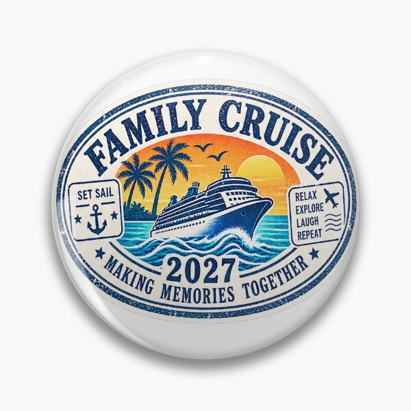 Item preview, TRAVEL COLLECTION - FAMILY CRUISE - PASSPORT - IMMIGRATION STAMP - HOTEL STICKER TAG • 2027 - MAKING MEMORIES TOGETHER designed and sold by WheelieGdArt.
