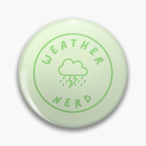 Item preview, Weather Nerd  designed and sold by The Turquoise Brush.