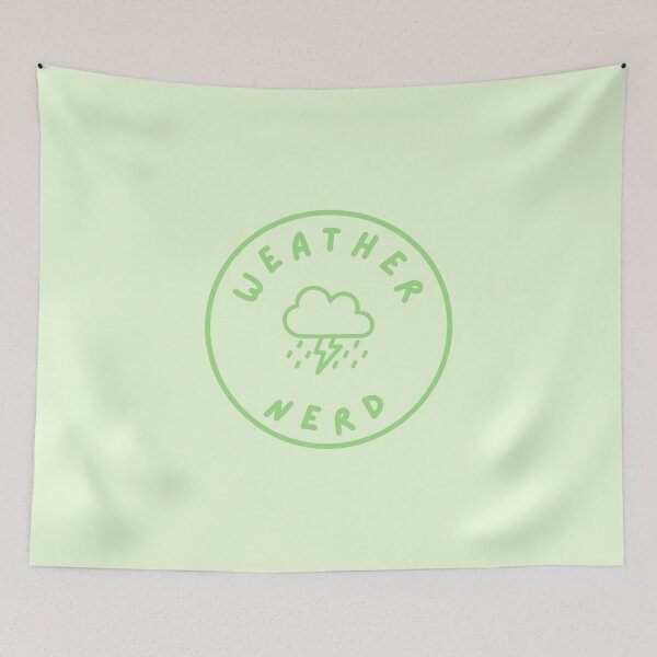 Item preview, Weather Nerd  designed and sold by The Turquoise Brush.