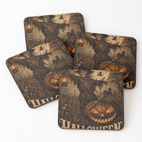 Item preview, Halloween harvest of fear stay spooky scarecrow designed and sold by BDLuck2021.