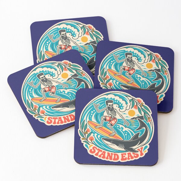 Item preview, Copy of  Stand Easy Surf Crew Retro  designed and sold by Bombergirls.