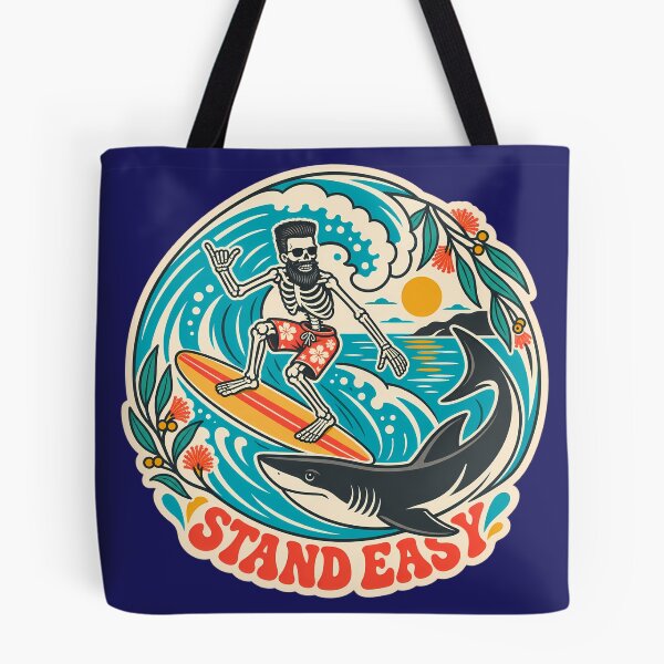 Item preview, Copy of  Stand Easy Surf Crew Retro  designed and sold by Bombergirls.