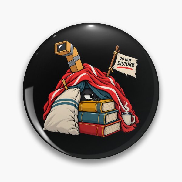 Item preview, Do Not Disturb Introvert Blanket Fort designed and sold by IdentityinInk.