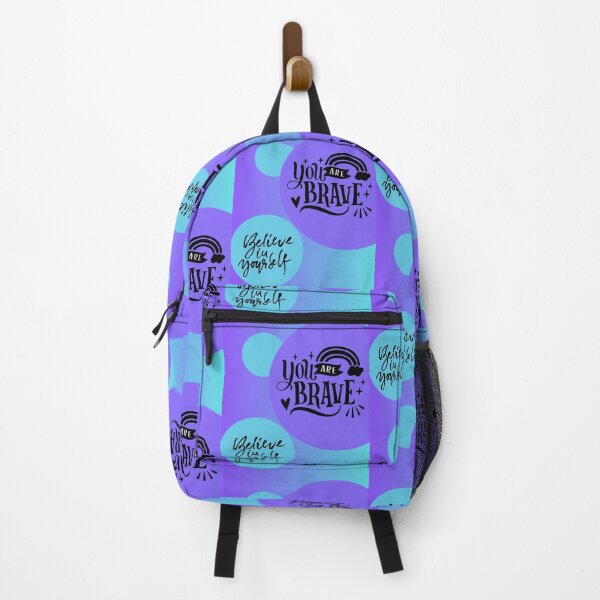 Item preview, You are brave, believe in yourself, positive affirmation mental health design designed and sold by cheekylorns.