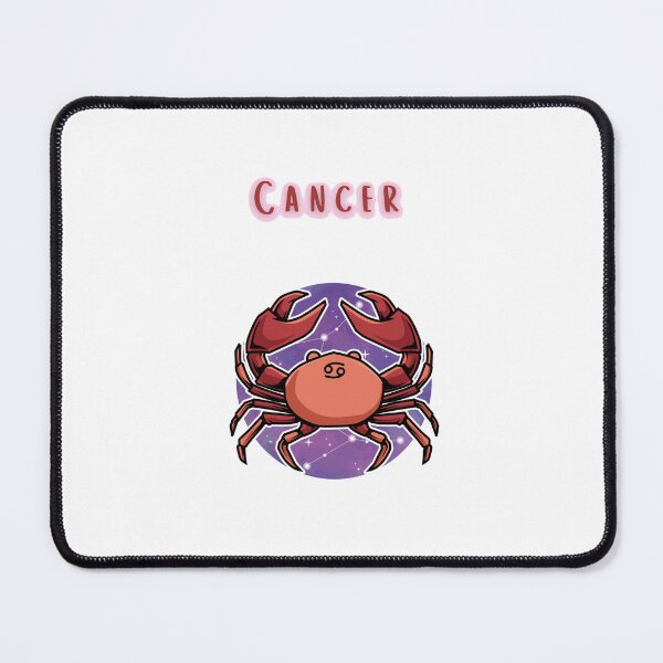 Item preview, Cute Cancer Star Sign Crab Aesthetic Purple Zodiac Illustration designed and sold by By The Moon.