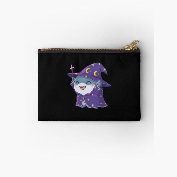 Item preview, Cute Witch Shark Halloween – Kawaii Shark Wizard designed and sold by Nature's Chibis.