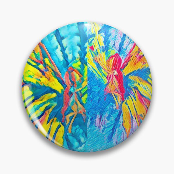Item preview, Diseño vibrante de hadas con efecto tie-dye designed and sold by La.